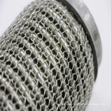 Exhaust Flex Pipes with Inner Bellows Ourer Wire Mesh in Grade 201